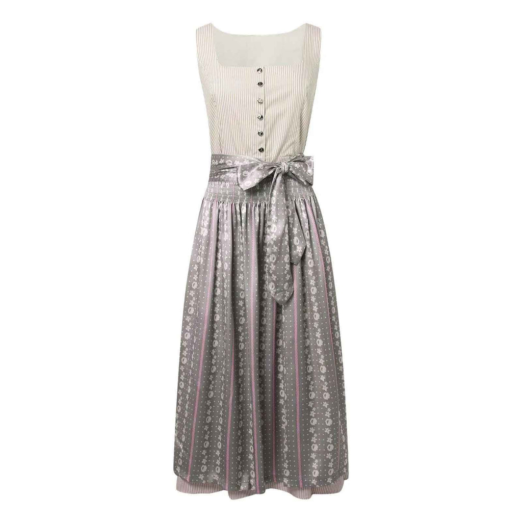 Dirndl Kleid Damen mit traditionellem Schnitt und Taillengürtel | A&Z - 1 - Atelier-Zofia