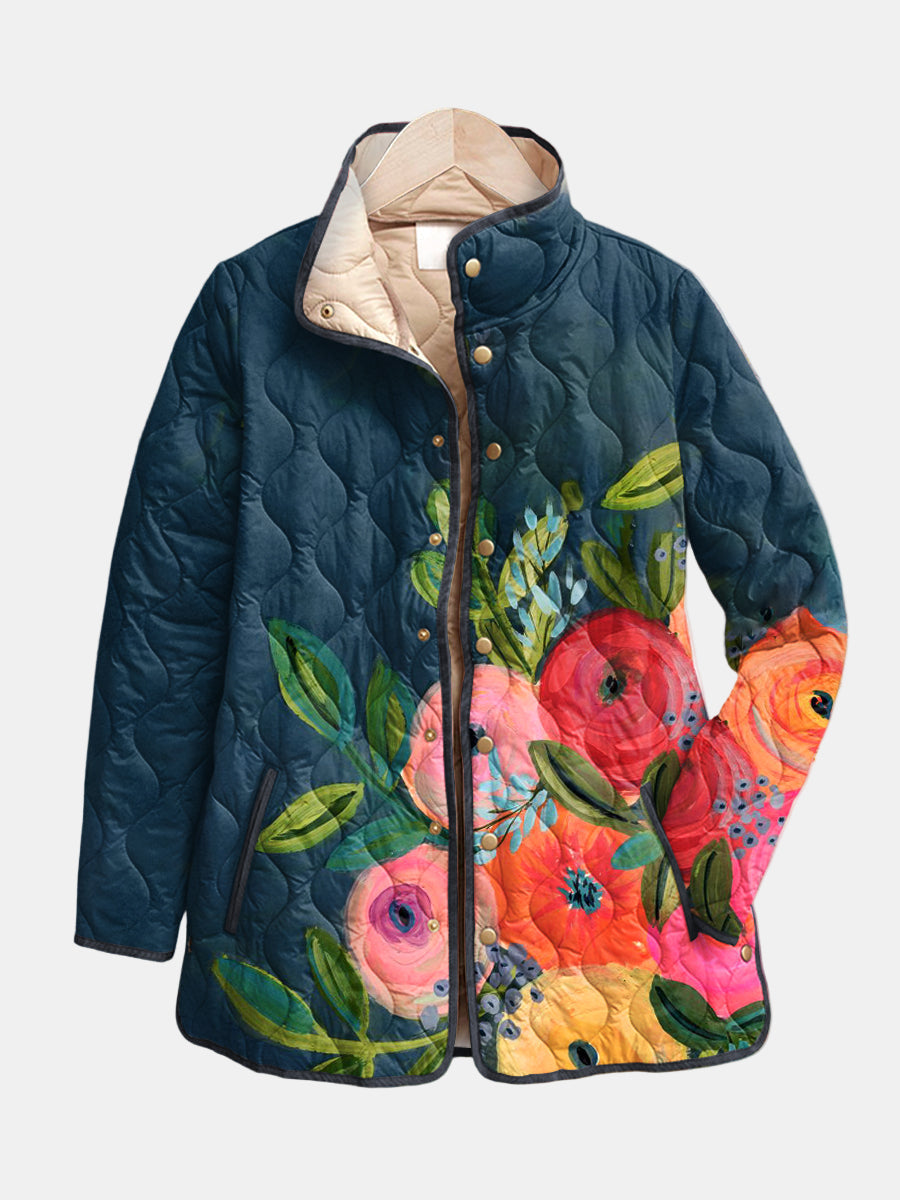 Damenjacke mit taillierter Silhouette und praktischen Druckknöpfen | A&B - 1 - Annoboutique