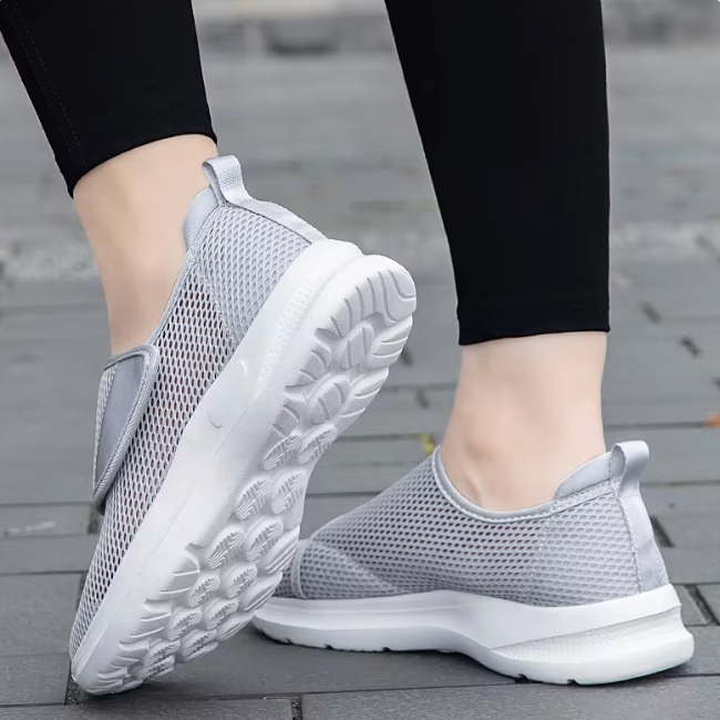 Verstellbare Komfortschuhe Damen - Extra Weite Passform & Atmungsaktives Mesh - J&B - 5 - Jasminaboutique.com