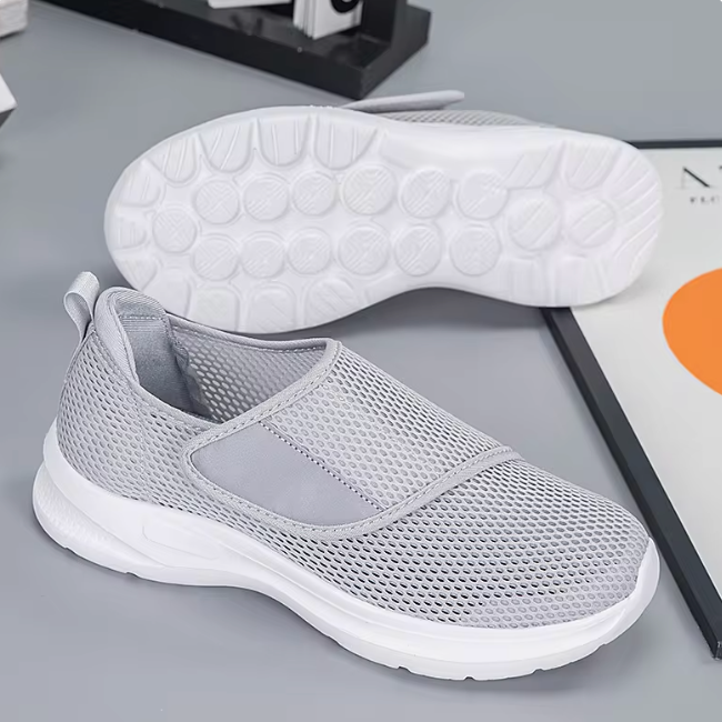 Verstellbare Komfortschuhe Damen - Extra Weite Passform & Atmungsaktives Mesh - J&B - 8 - Jasminaboutique.com