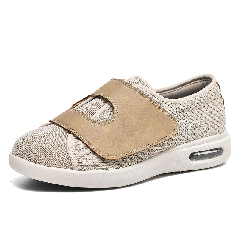 Diabetikerfreundliche Slipper für Damen - Verstellbarer Klettverschluss & Weicher Sitz - J&B - 1 - Jasminaboutique.com
