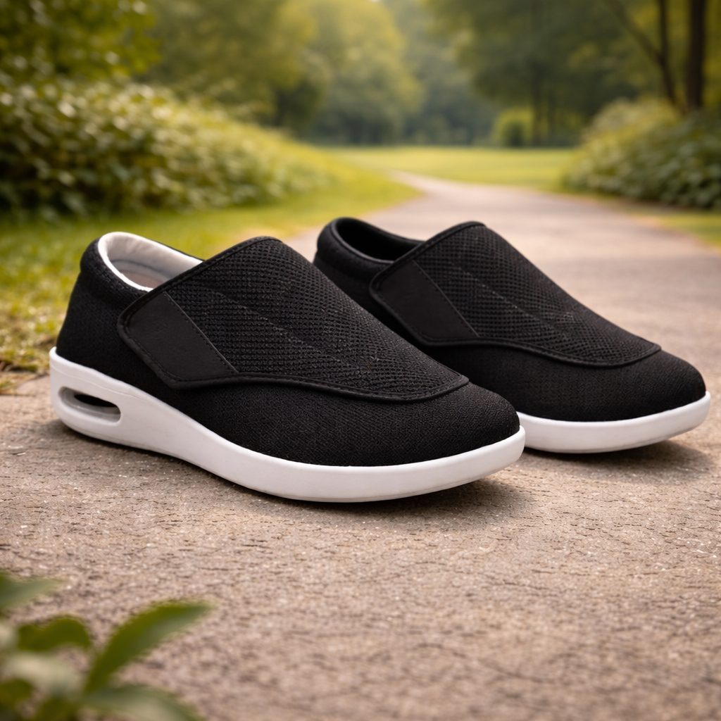 Diabetikerfreundliche Slipper für Damen - Verstellbare Passform & Einfaches Anziehen - J&B - 9 - Jasminaboutique.com