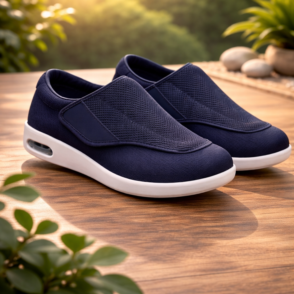 Diabetikerfreundliche Slipper für Damen - Verstellbare Passform & Einfaches Anziehen - J&B - 10 - Jasminaboutique.com