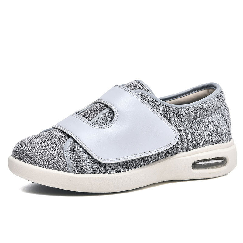 Bequeme Damen-Schuhe mit verstellbarem Design - Breite Passform aus weichem Material - J&B - 1 - Annoboutique