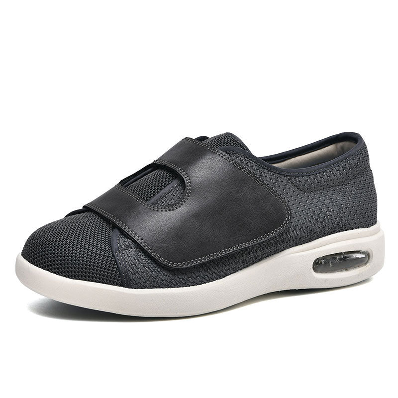 Bequeme Damen-Schuhe mit verstellbarem Design - Breite Passform aus weichem Material - J&B - 2 - Annoboutique
