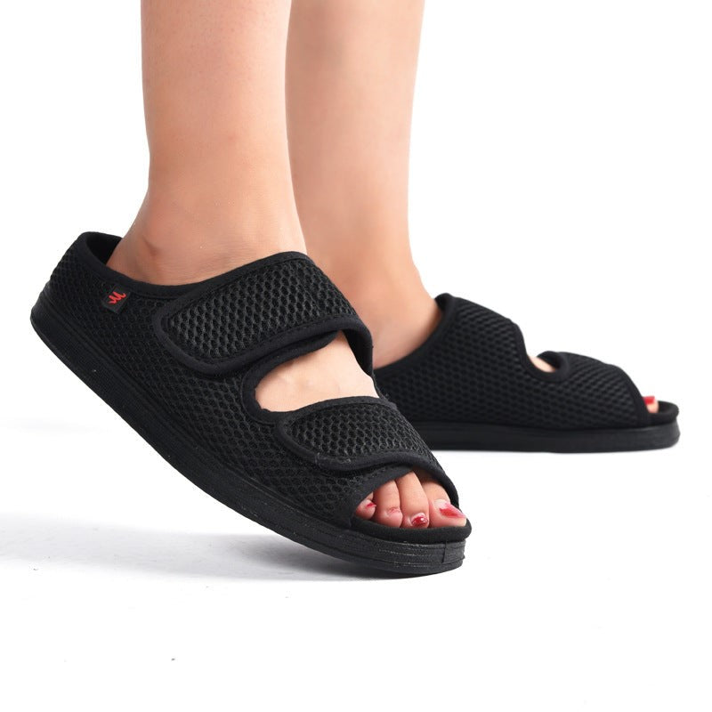 Diabetikerfreundliche verstellbare Sandalen für Frauen - J&B - 1 - Jasminaboutique.com