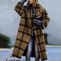 Damen Mantel mit Kunstmotiv und lässigem Schnitt - J&B - 3 - Jasminaboutique.com