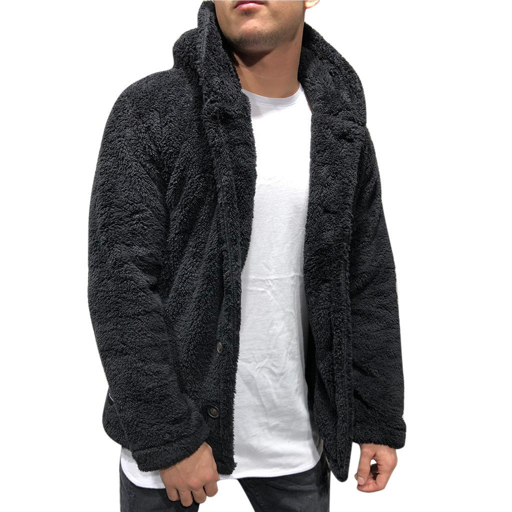 Herren Jacke mit Kapuze und kuscheligem Futter - J&B - 5 - Jasminaboutique.com