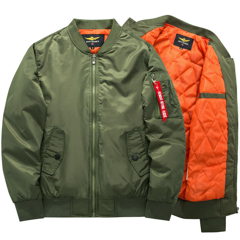 Bomberjacke Herren mit lässigem Schnitt und praktischen Taschen - J&B - 2 - Jasminaboutique.com