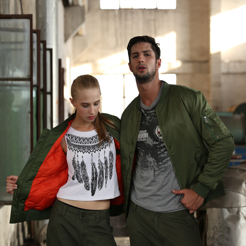 Bomberjacke Herren mit lässigem Schnitt und praktischen Taschen - J&B - 3 - Jasminaboutique.com