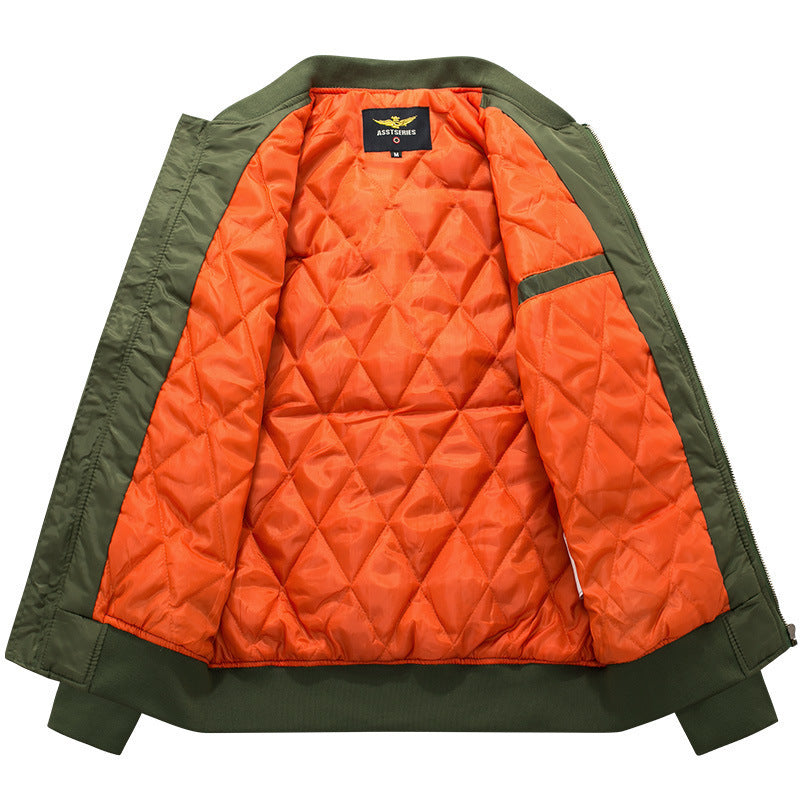 Bomberjacke Herren mit lässigem Schnitt und praktischen Taschen - J&B - 6 - Jasminaboutique.com