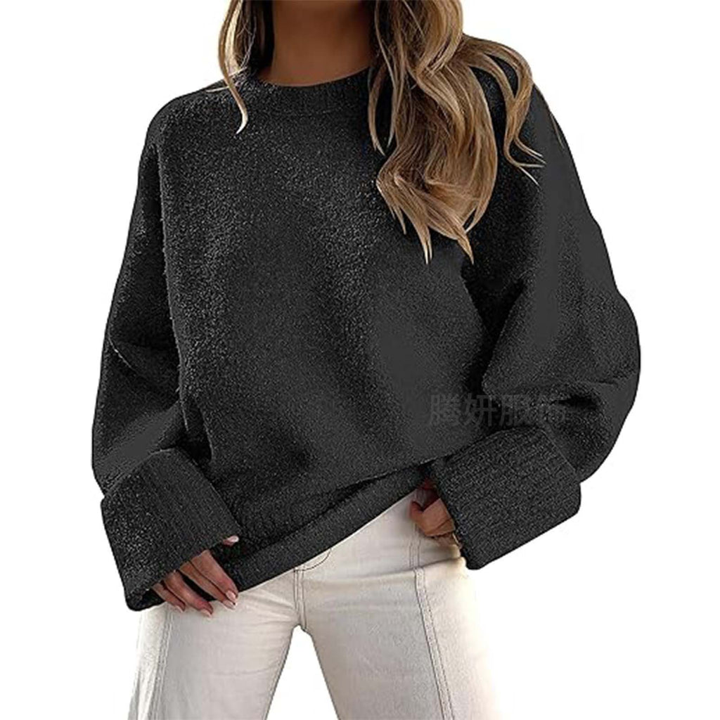 Pullover Damen mit lässiger Passform und weitem Schnitt - J&B - 2 - Jasminaboutique.com