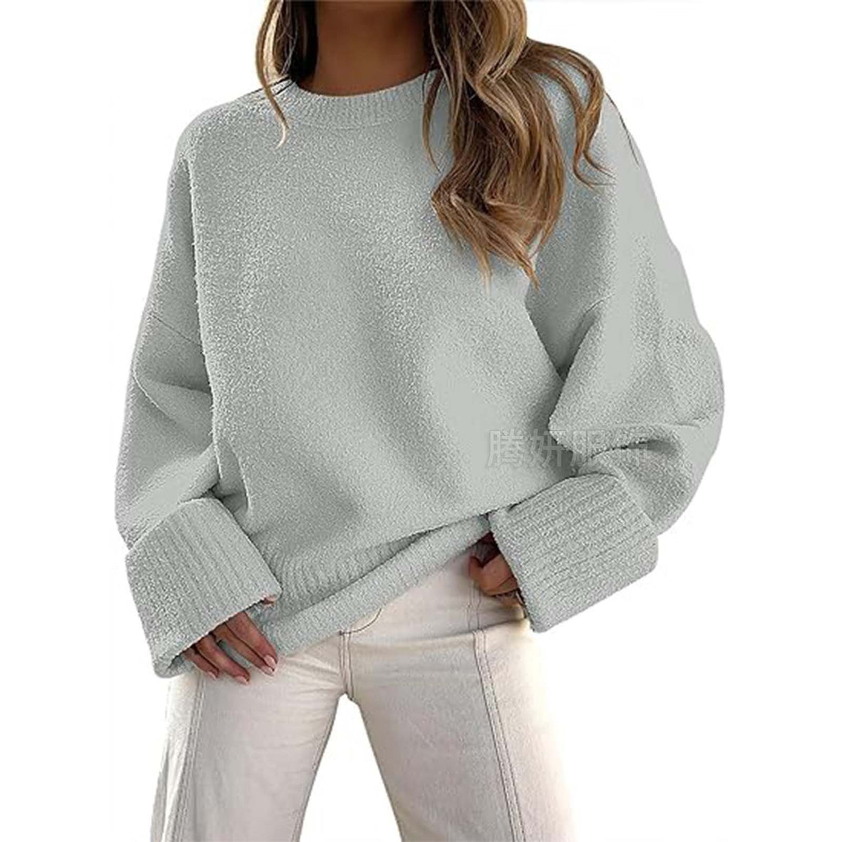 Pullover Damen mit lässiger Passform und weitem Schnitt - J&B - 5 - Jasminaboutique.com