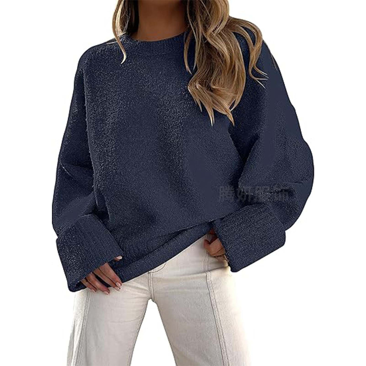 Pullover Damen mit lässiger Passform und weitem Schnitt - J&B - 18 - Jasminaboutique.com
