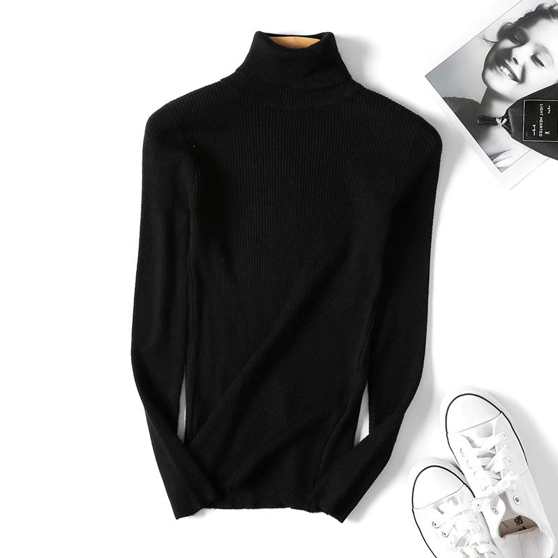 Pullover Damen mit Stehkragen und Rippstruktur - J&B - 12 - Jasminaboutique.com