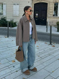 Jacke Damen mit klassischem Kragen und Knopfverschluss - J&B - 1 - Jasminaboutique.com