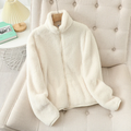 Jacke Damen mit hohem Kragen und lockerer Passform - J&B - 1 - Jasminaboutique.com