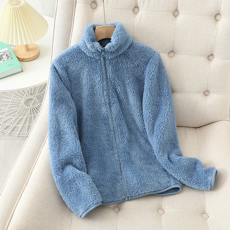 Jacke Damen mit hohem Kragen und lockerer Passform - J&B - 3 - Jasminaboutique.com
