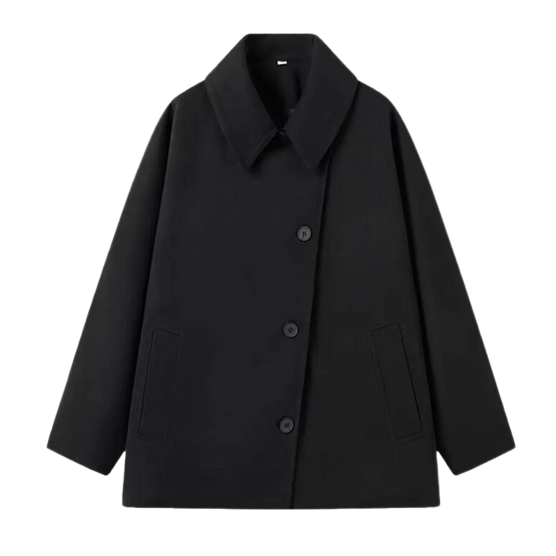 Jacke Damen mit lässigem Schnitt und Knopfverschluss - J&B - 2 - Jasminaboutique.com