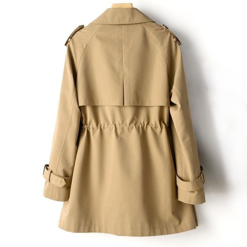 Trenchcoat Damen mit doppelter Knopfleiste und verstellbarem Bund - J&B - 6 - Jasminaboutique.com