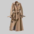 Trench Coat Damen mit tailliertem Schnitt und eleganten Details - J&B - 1 - Jasminaboutique.com