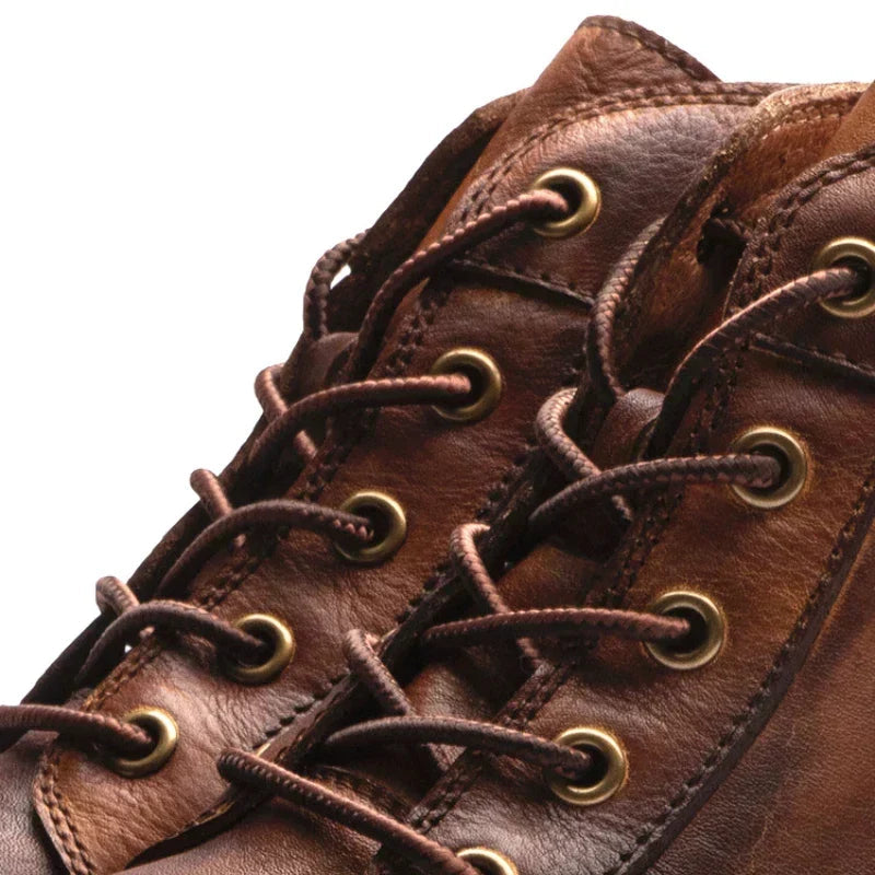 Herren Vintage Stiefel Robuste Schnürung - J&B - 6 - Jasminaboutique.com