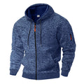 Herren Hoodie mit durchgehendem Reißverschluss und Kapuze - J&B - 1 - Jasminaboutique.com