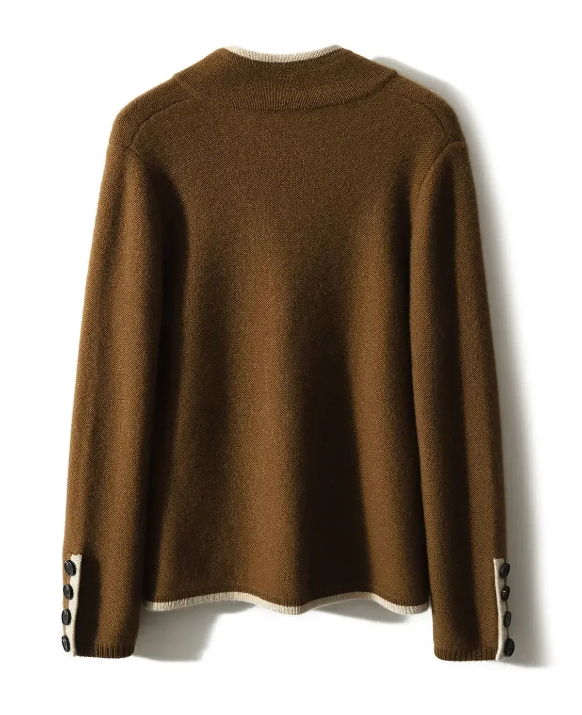Cardigan Damen mit Knopfleiste und Taschen - J&B - 4 - Jasminaboutique.com