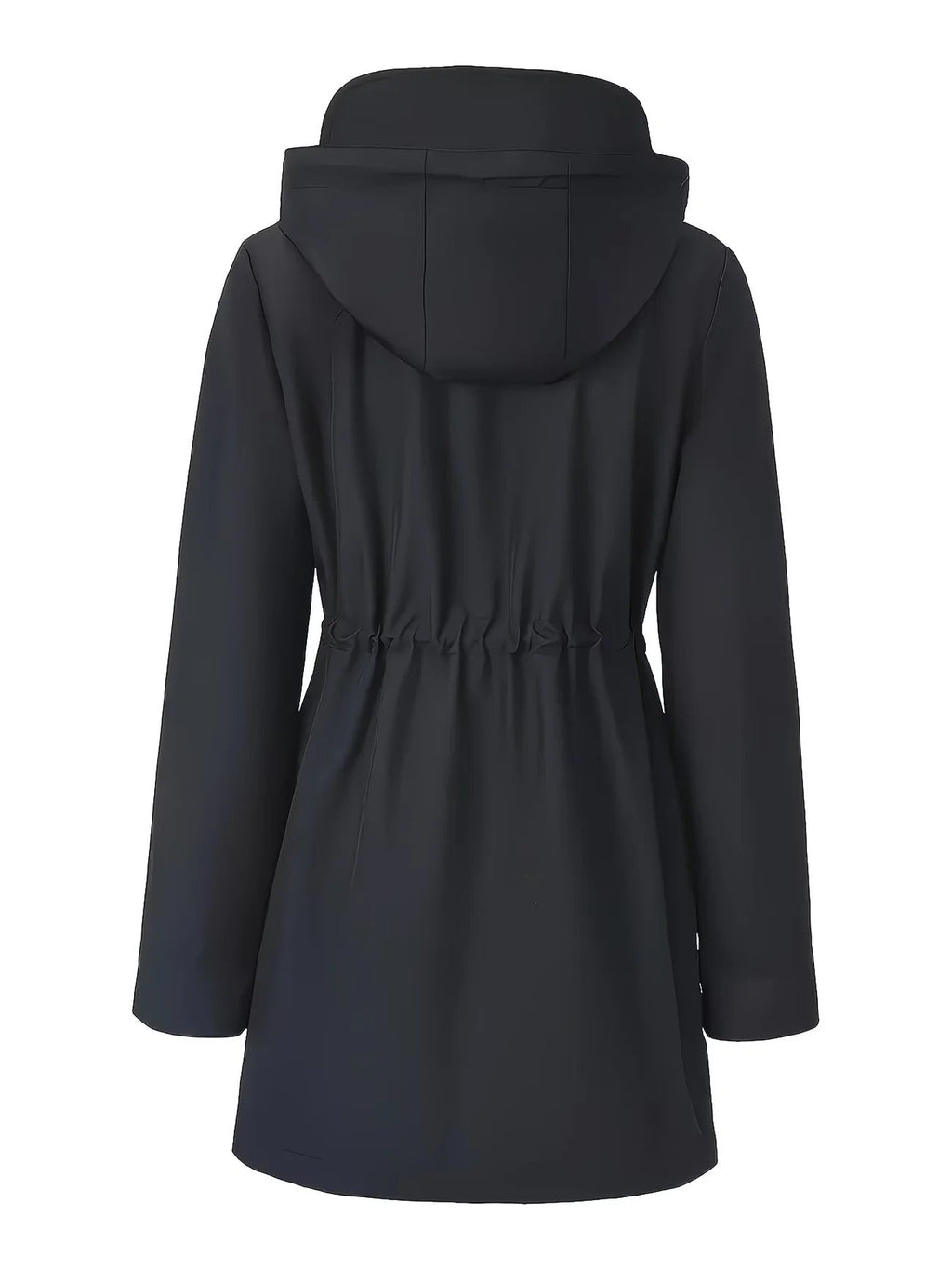 Jacket Damen mit tailliertem Schnitt und abnehmbarer Kapuze - J&B - 4 - Jasminaboutique.com