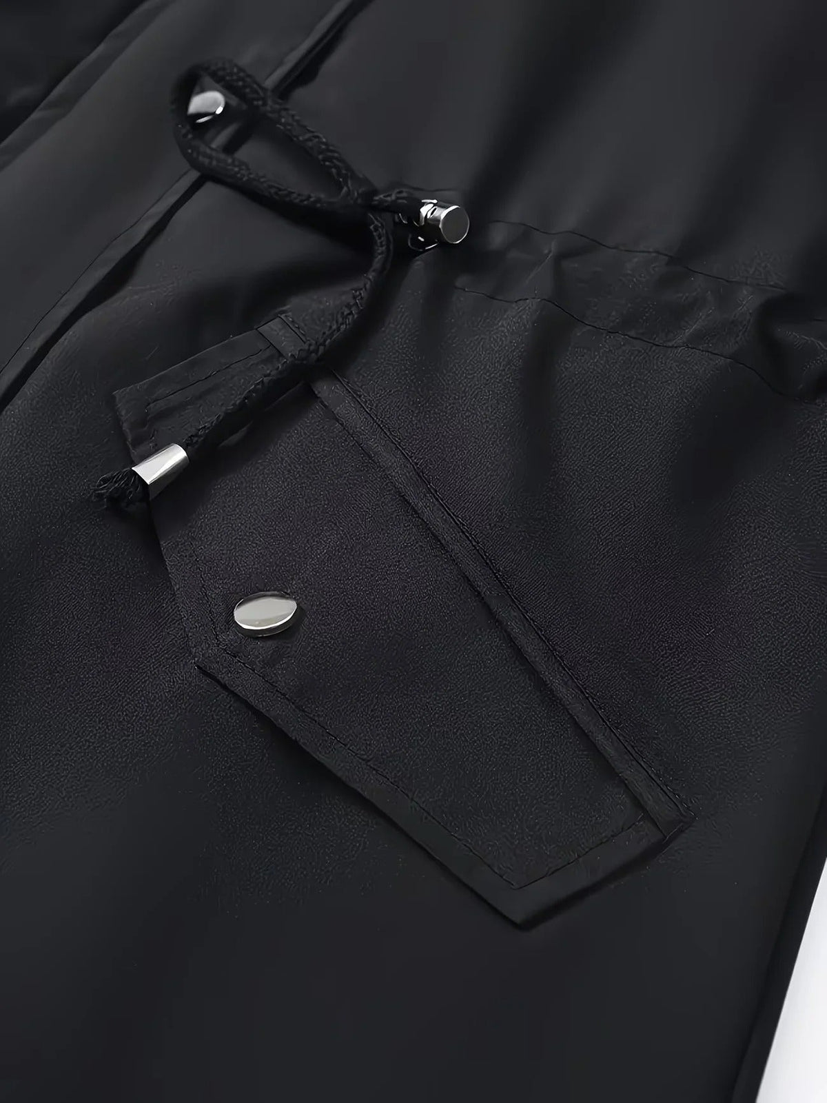 Jacket Damen mit tailliertem Schnitt und abnehmbarer Kapuze - J&B - 5 - Jasminaboutique.com