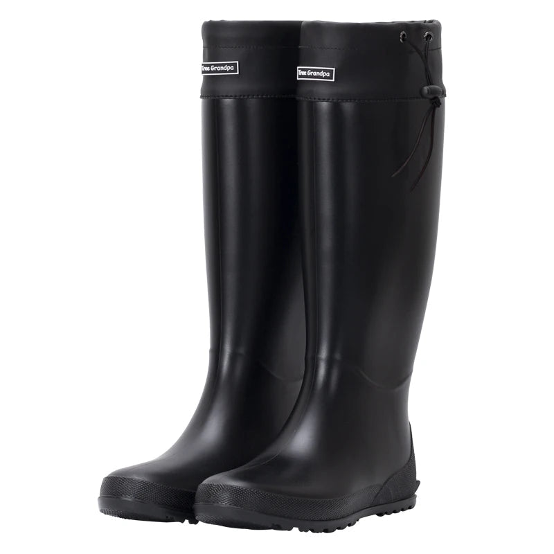 Gummistiefel Damen mit hohem Schaft und dicker Sohle - J&B - 9 - Jasminaboutique.com