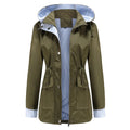 Damen Jacke mit Kapuze und taillierbarem Schnitt - J&B - 7 - Jasminaboutique.com
