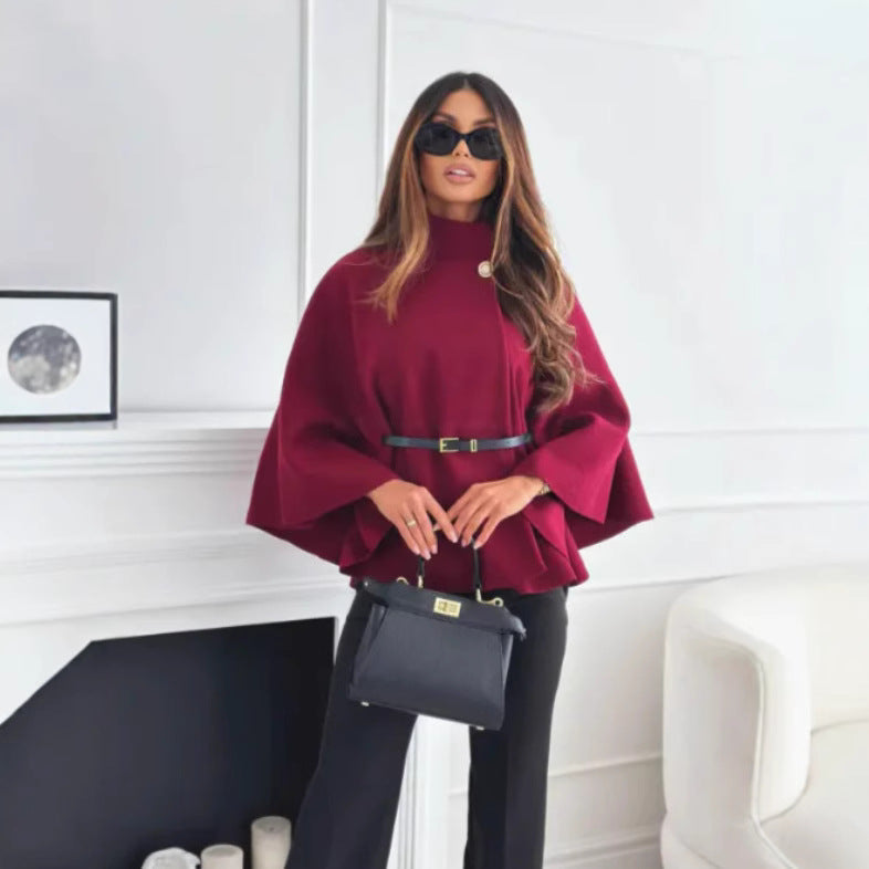 Weste Damen mit Stehkragen und Knopfdetails - J&B - 1 - Jasminaboutique.com