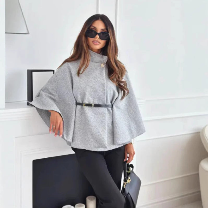Weste Damen mit Stehkragen und Knopfdetails - J&B - 3 - Jasminaboutique.com