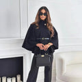 Weste Damen mit Stehkragen und Knopfdetails - J&B - 4 - Jasminaboutique.com