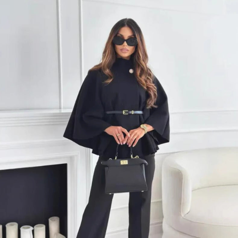 Weste Damen mit Stehkragen und Knopfdetails - J&B - 4 - Jasminaboutique.com