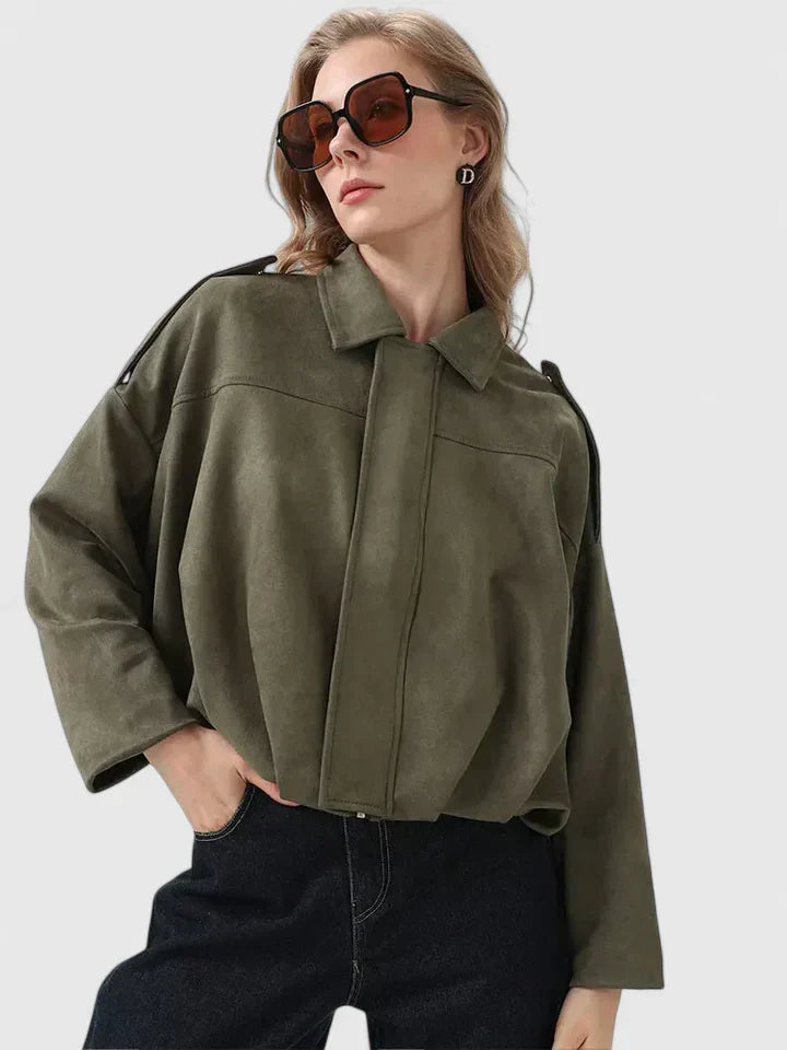 Jacket Damen mit lässigem Schnitt und praktischen Details - J&B - 6 - Jasminaboutique.com