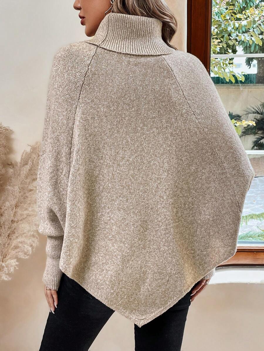 Pullover Damen mit Stehkragen und Knopfdetails - J&B - 11 - Jasminaboutique.com