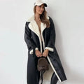 Mantel Damen mit doppelter Knopfleiste und klassischem Kragen - J&B - 1 - Jasminaboutique.com