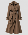 Trenchcoat Damen mit Gürtel und doppelter Knopfleiste - J&B - 3 - Jasminaboutique.com