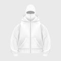 Hoodie mit Balaclava für Herren – Relaxed Fit und praktische Taschen - J&B - 4 - Jasminaboutique.com