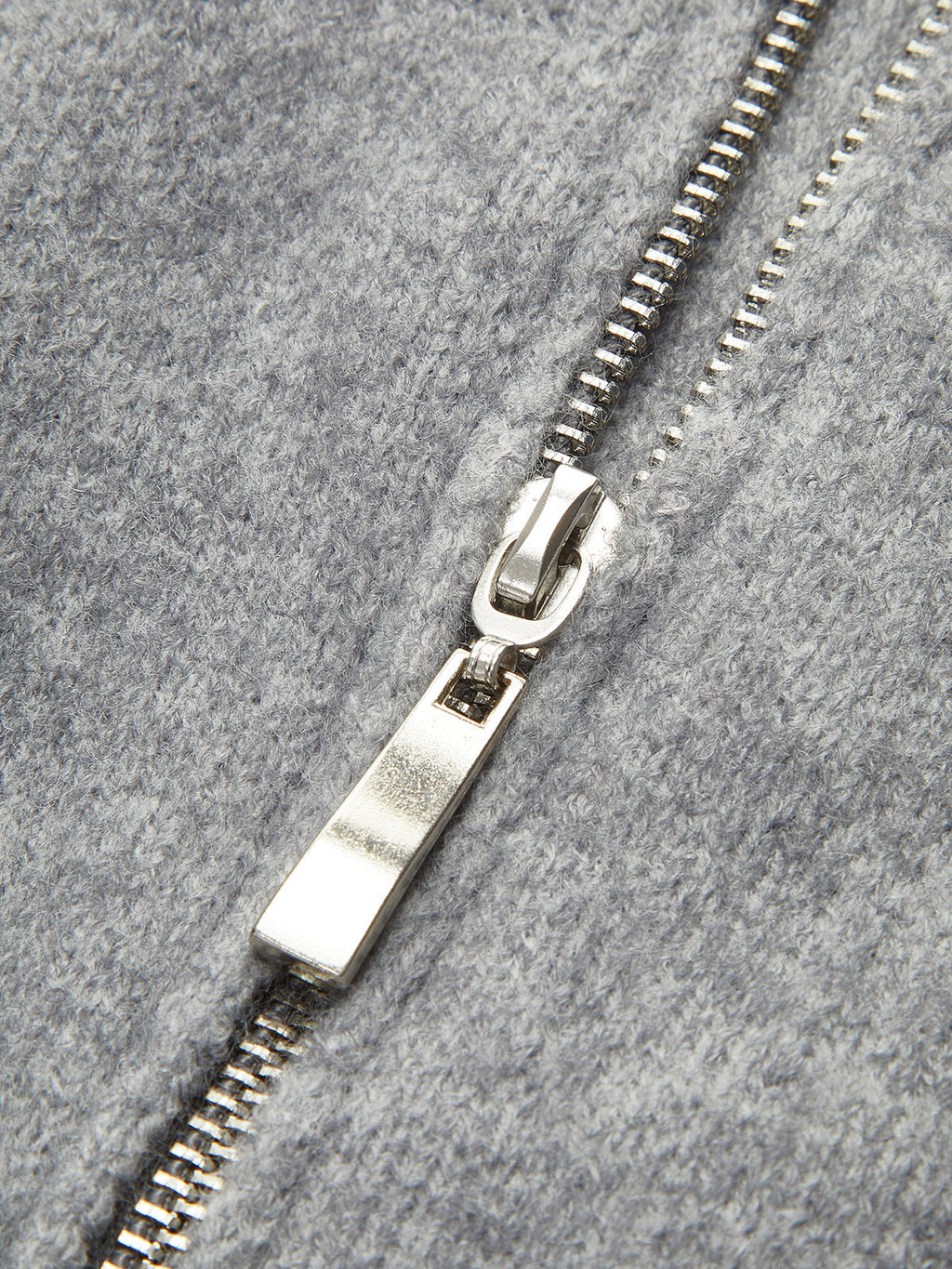 Cardigan Damen mit hohem Kragen und Reißverschluss - J&B - 5 - Jasminaboutique.com