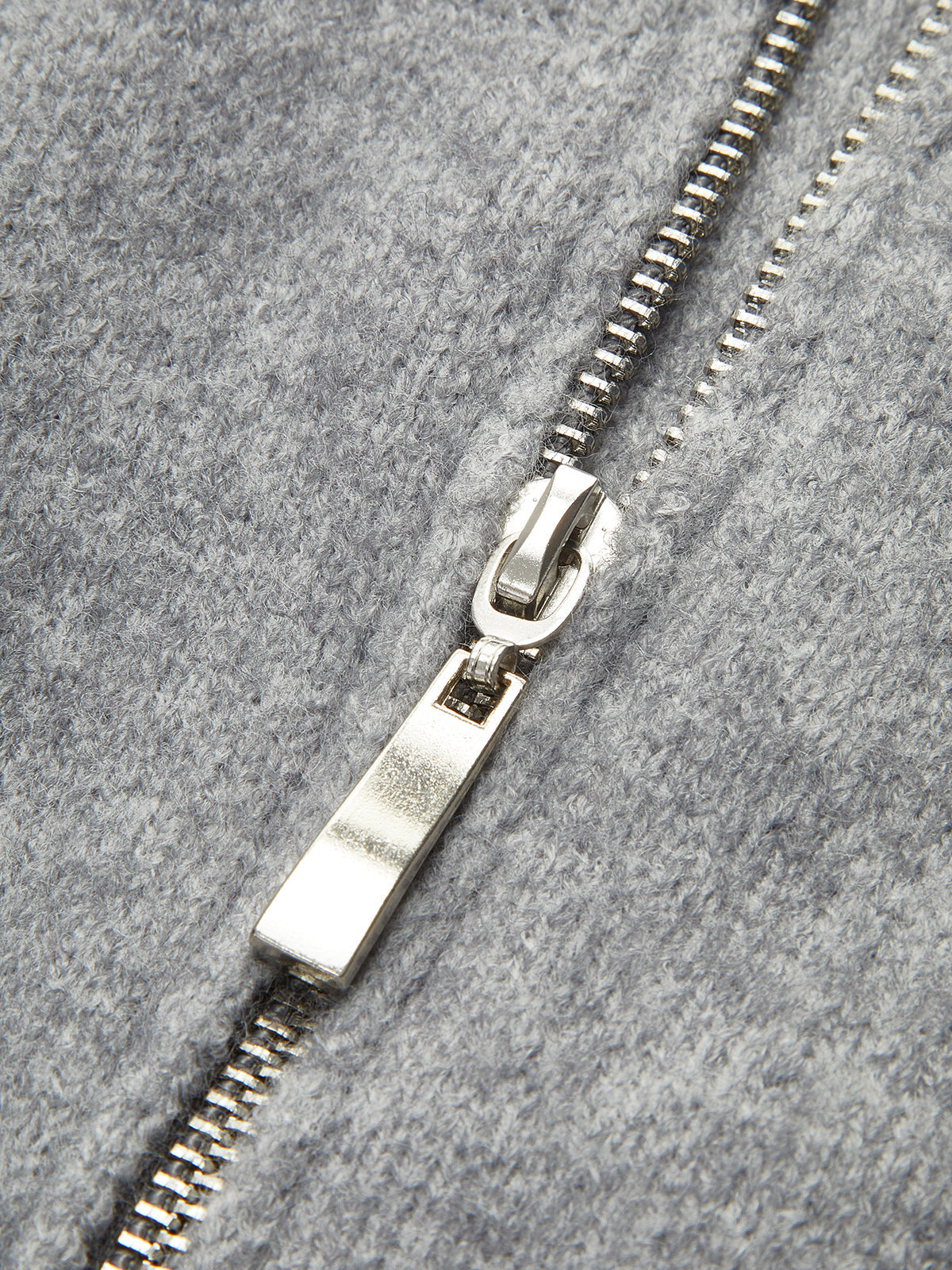 Cardigan Damen mit hohem Kragen und Reißverschluss - J&B - 5 - Jasminaboutique.com
