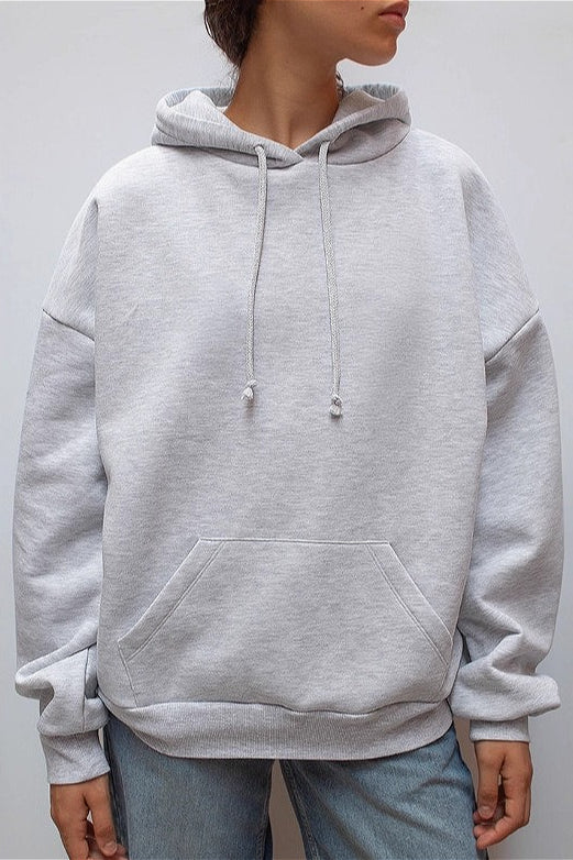 Hoodie Damen mit Kapuze und auffälligem Design - J&B - 3 - Jasminaboutique.com