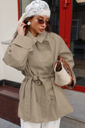 Jacket Damen mit Taillengürtel und weitem Schnitt - J&B - 1 - Jasminaboutique.com