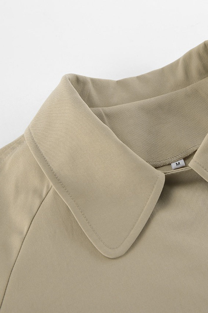 Jacket Damen mit Taillengürtel und weitem Schnitt - J&B - 7 - Jasminaboutique.com