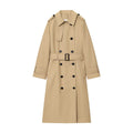 Trenchcoat Damen - Klassischer Schnitt mit Taillengürtel - J&B - 1 - Jasminaboutique.com