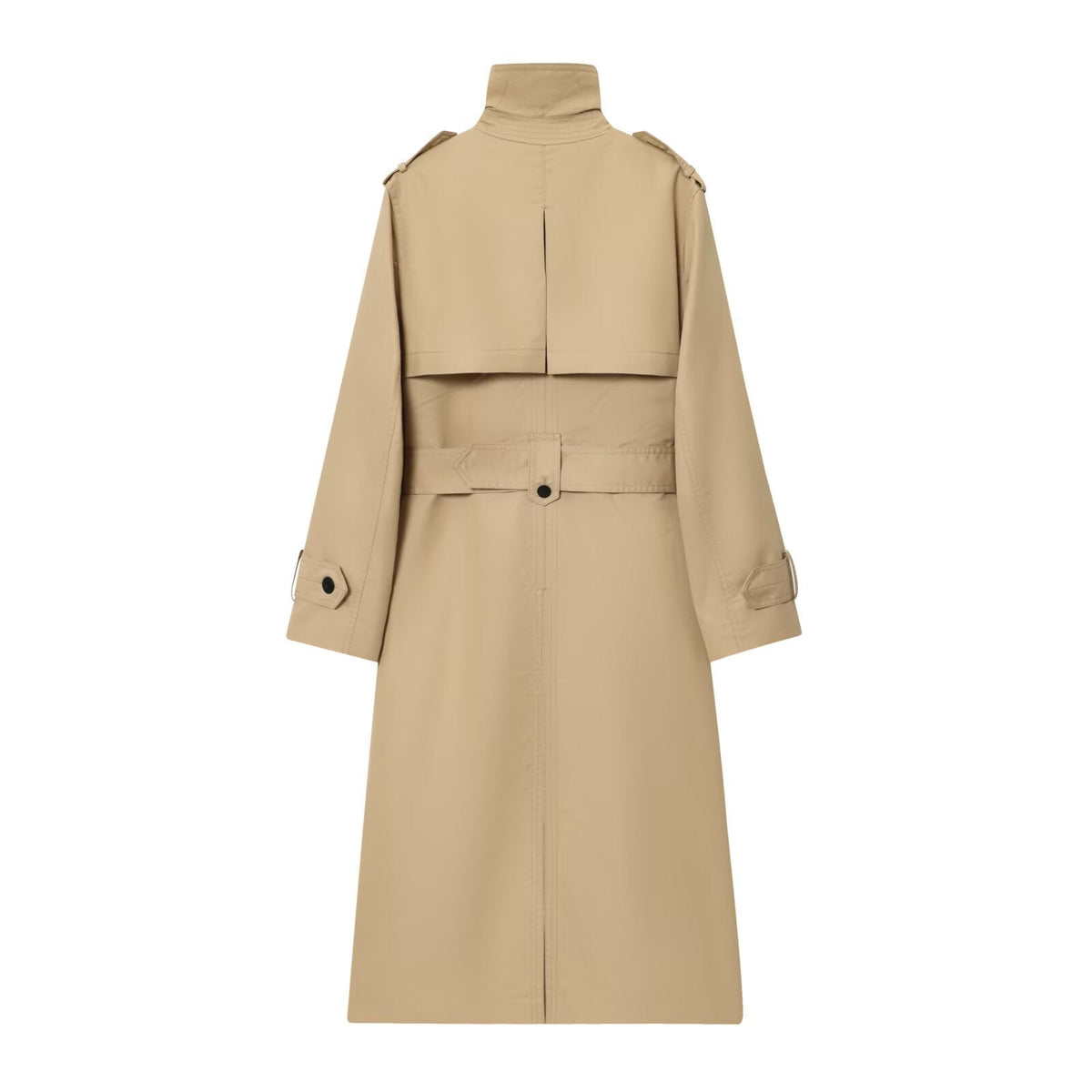 Trenchcoat Damen - Klassischer Schnitt mit Taillengürtel - J&B - 2 - Jasminaboutique.com
