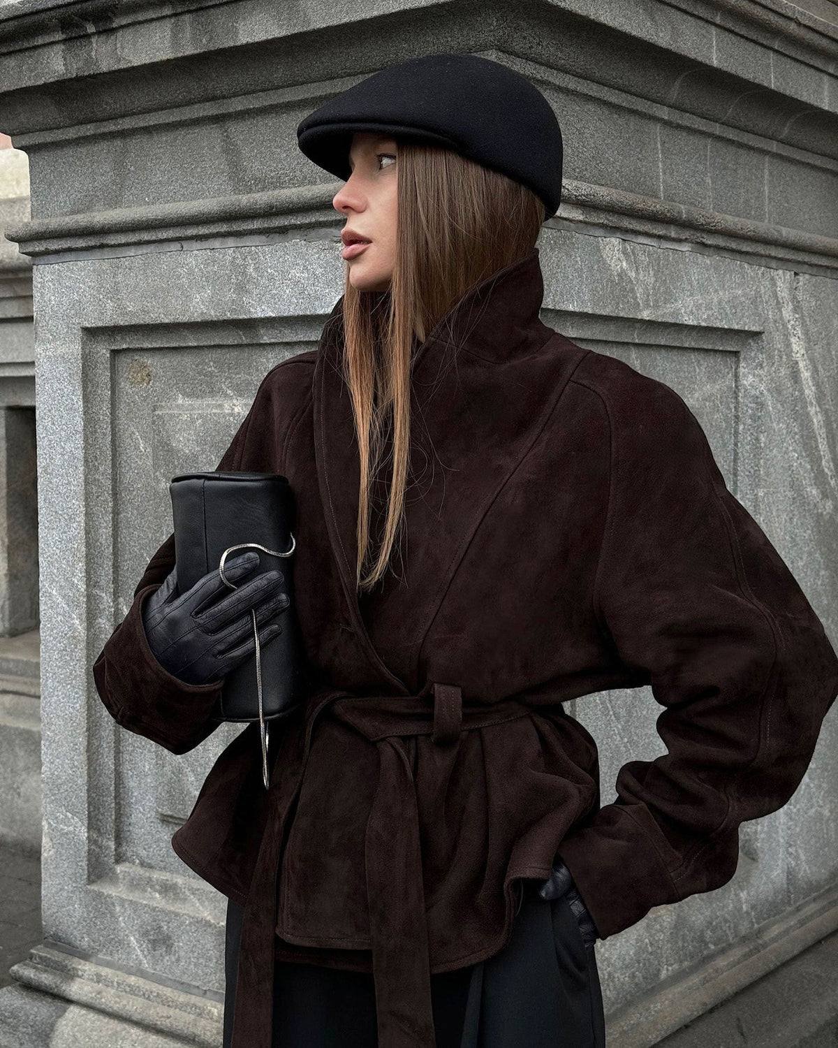 Jacke Damen mit Gürtel – Lässiger Schnitt und elegante Details - J&B - 7 - Jasminaboutique.com