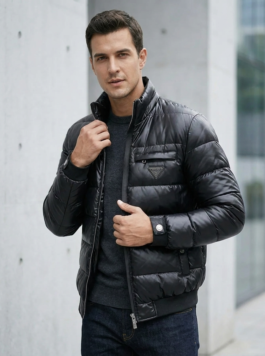 Jacke Herren Moderner Schnitt mit praktischen Taschen - J&B - 3 - Jasminaboutique.com